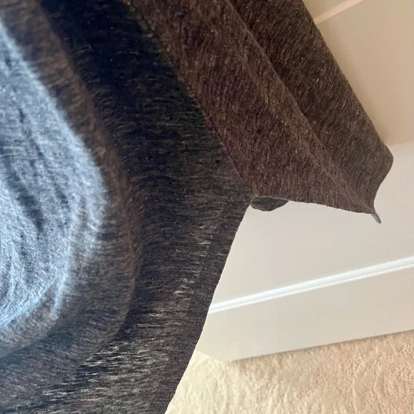 Eileen Fisher Charcoal Organic Linen Dress - Picture 4 of 11